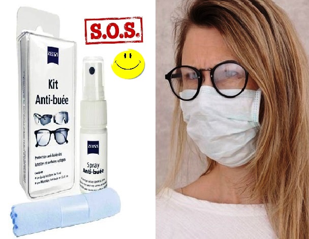 Spray lunettes best sale anti buée